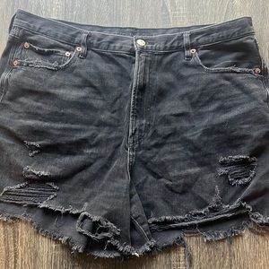 Black American Eagle shorts